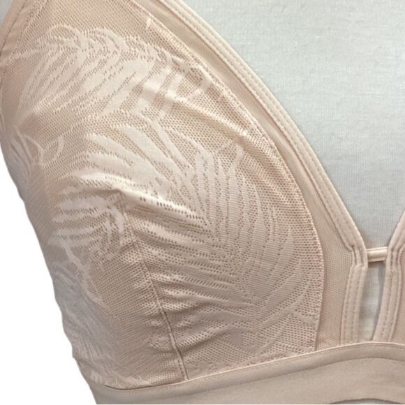 NWT Lively The Smooth Lace Bralette Toasted Almond - Picture 7 of 12